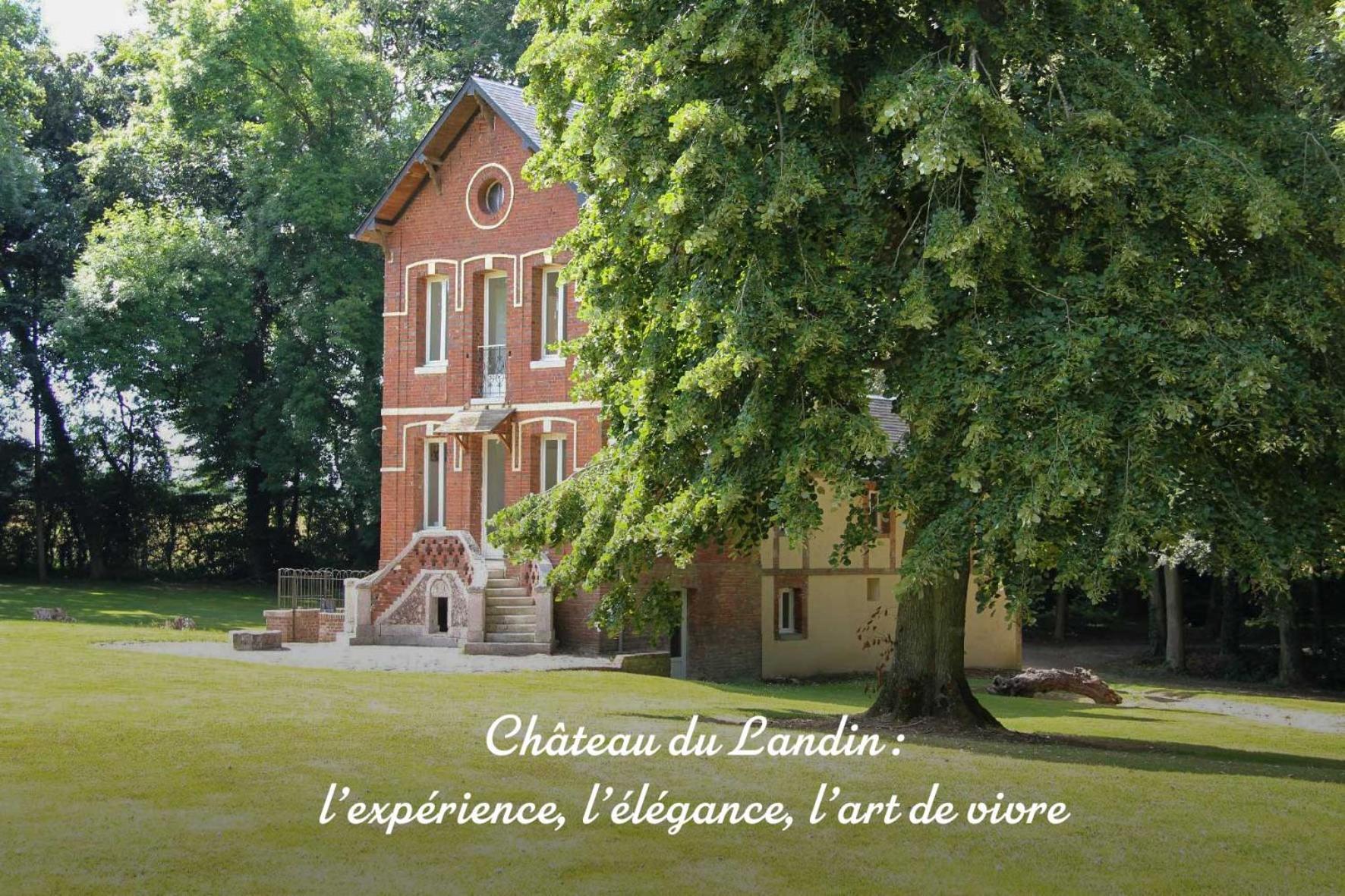 Chateau Du Landin - Bains Nordiques Le Landin Eksteriør billede